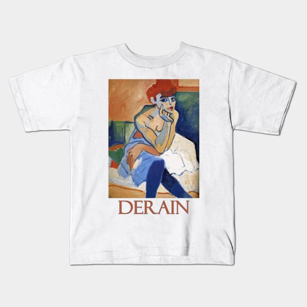 The Dancer by Andre Derain Kids T-Shirt by Naves